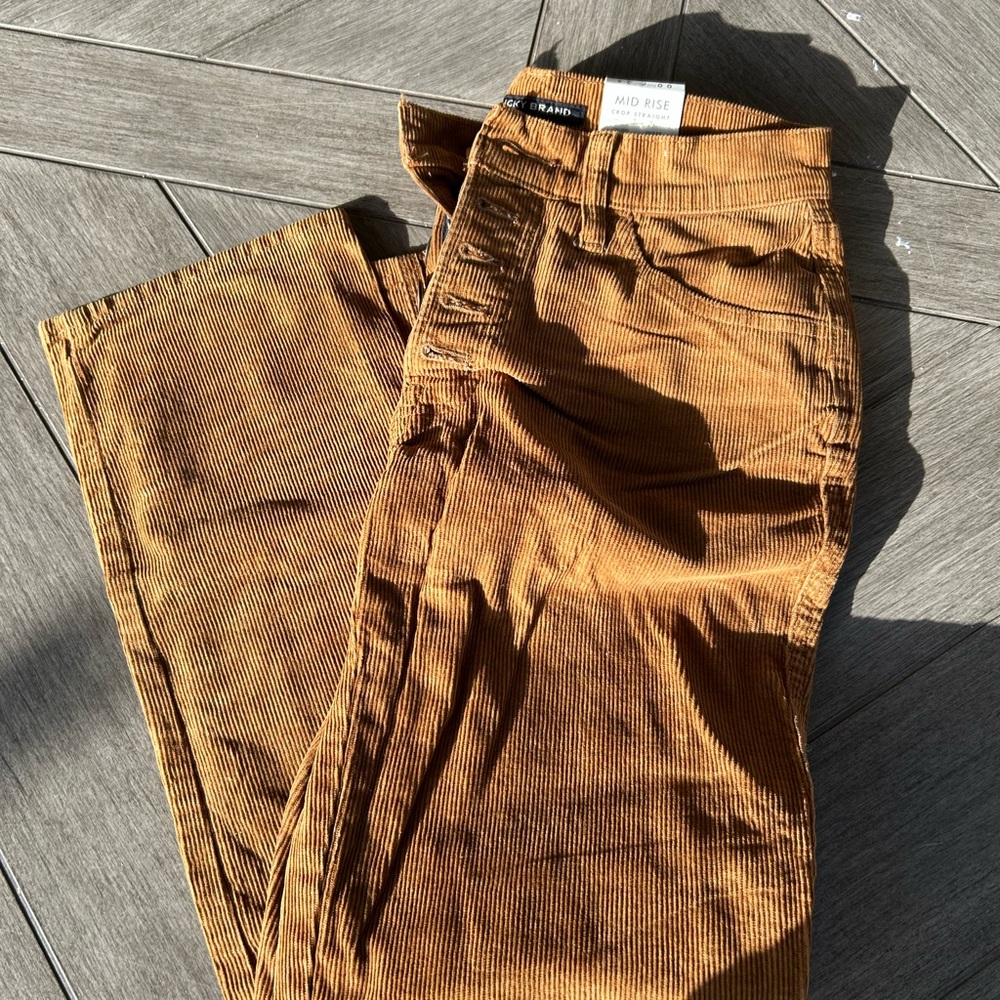Lucky Brand Women's Corduroy Pants - Tan